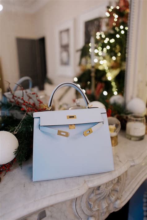 hermes kelly 25 bleu brume|Hermes kelly 25cm bag.